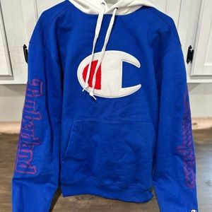 champion x timberland hoodie Size S NWT